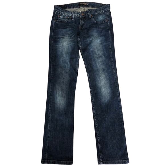 Levi's 524 Girls Too Superlow Jeans - Size 5 Medium - Blue - Picture 1 of 5